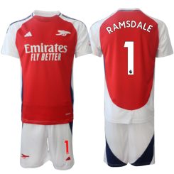 Kopen Arsenal Aaron Ramsdale #1 Thuisshirt 2024-2025 Korte Mouw (+ Korte broeken)