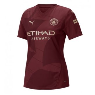 Kopen Dames Manchester City Derde Shirt 2024-2025 Korte Mouw-1