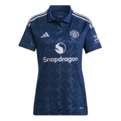 Kopen Dames Manchester United Uitshirt 2024-2025 Korte Mouw