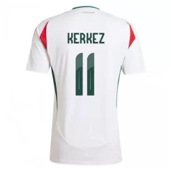 Kopen EK 2024 Hongarije Milos Kerkez #11 Uitshirt Korte Mouw