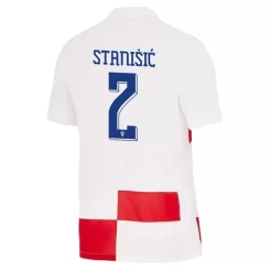 Kopen EK 2024 Kroatië Josip Stanišić #2 Thuisshirt Korte Mouw