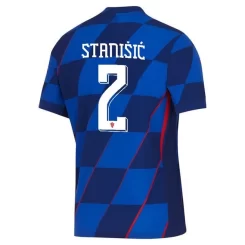 Kopen EK 2024 Kroatië Josip Stanišić #2 Uitshirt Korte Mouw