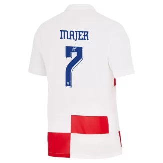 Kopen EK 2024 Kroatië Lovro Majer #7 Thuisshirt Korte Mouw