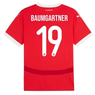 Kopen EK 2024 Oostenrijk Christoph Baumgartner #19 Thuisshirt Korte Mouw