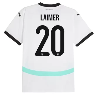 Kopen EK 2024 Oostenrijk Konrad Laimer #20 Uitshirt Korte Mouw