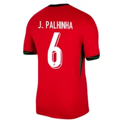 Kopen EK 2024 Portugal João Palhinha #6 Thuisshirt Korte Mouw