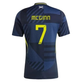 Kopen EK 2024 Schotland John McGinn #7 Thuisshirt Korte Mouw