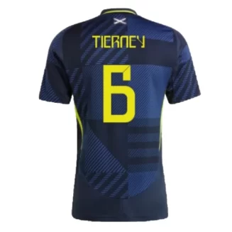 Kopen EK 2024 Schotland Kieran Tierney #6 Thuisshirt Korte Mouw