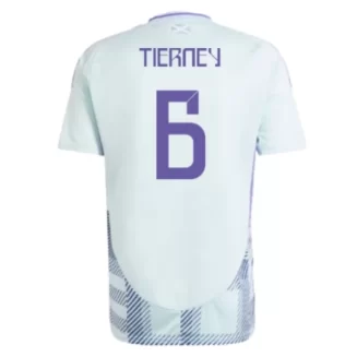 Kopen EK 2024 Schotland Kieran Tierney #6 Uitshirt Korte Mouw