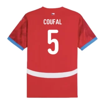 Kopen EK 2024 Tsjechië Vladimír Coufal #5 Thuisshirt Korte Mouw