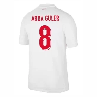 Kopen EK 2024 Turkije Arda Güler #8 Thuisshirt Korte Mouw