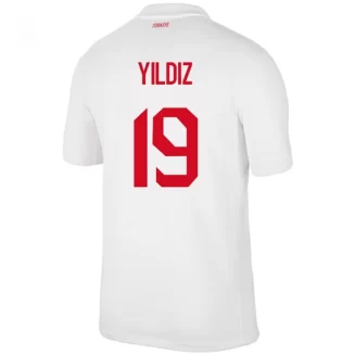 Kopen EK 2024 Turkije Kenan Yildiz #19 Thuisshirt Korte Mouw