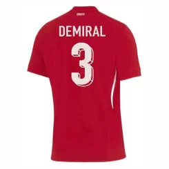 Kopen EK 2024 Turkije Merih Demiral #3 Uitshirt Korte Mouw