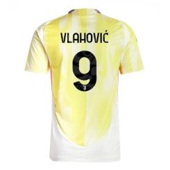 Kopen Juventus Dusan Vlahovic #9 Uitshirt 2024-2025 Korte Mouw