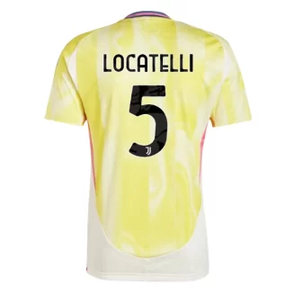 Kopen Juventus Manuel Locatelli #5 Uitshirt 2024-2025 Korte Mouw