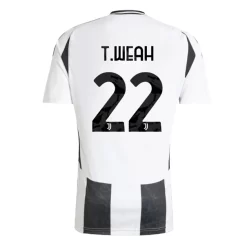 Kopen Juventus Timothy Weah #22 Thuisshirt 2024-2025 Korte Mouw