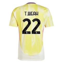 Kopen Juventus Timothy Weah #22 Uitshirt 2024-2025 Korte Mouw