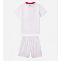 Kopen Kids AC Milan Uitshirt 2024-2025 Korte Mouw (+ Korte broeken)-1