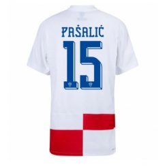 Kopen Kroatië Mario Pasalic #15 Thuisshirt EK 2024 Korte Mouw