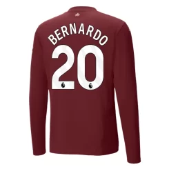 Kopen Manchester City Bernardo Silva #20 Derde Shirt 2024-2025 Lange Mouwen