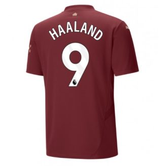 Kopen Manchester City Erling Haaland #9 Derde Shirt 2024-2025 Korte Mouw