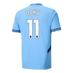 Kopen Manchester City Jeremy Doku #11 Thuisshirt 2024-2025 Korte Mouw