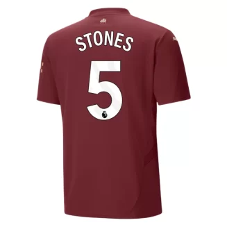 Kopen Manchester City John Stones #5 Derde Shirt 2024-2025 Korte Mouw