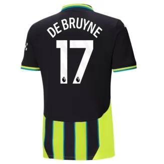 Kopen Manchester City Kevin De Bruyne #17 Uitshirt 2024-2025 Korte Mouw