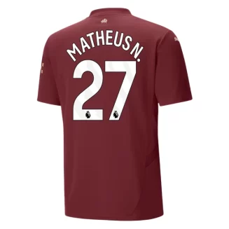 Kopen Manchester City Matheus Nunes #27 Derde Shirt 2024-2025 Korte Mouw