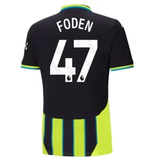 Kopen Manchester City Phil Foden #47 Uitshirt 2024-2025 Korte Mouw