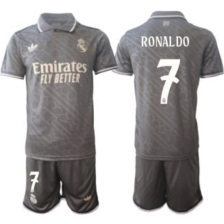 Kopen Real Madrid Cristiano Ronaldo #7 Derde Shirt 2024-2025 Korte Mouw (+ Korte broeken)