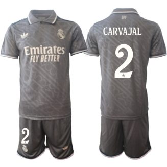 Kopen Real Madrid Daniel Carvajal #2 Derde Shirt 2024-2025 Korte Mouw (+ Korte broeken)