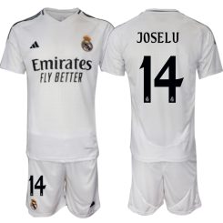 Kopen Real Madrid Joselu #14 Thuisshirt 2024-2025 Korte Mouw (+ Korte broeken)