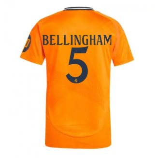 Kopen Real Madrid Jude Bellingham #5 Uitshirt 2024-2025 Korte Mouw