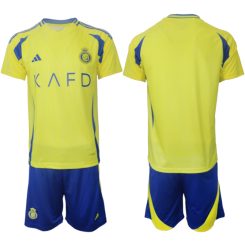 Al-Nassr FC Thuisshirt 2024-2025 Korte Mouw (+ Korte broeken) voordelig online kopen