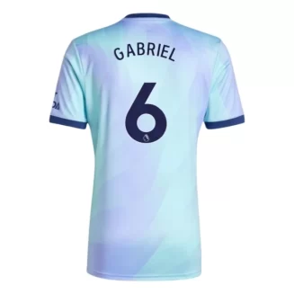 Arsenal Gabriel Magalhaes #6 Derde Shirt 2024-2025 korte mouw voordelig online kopen