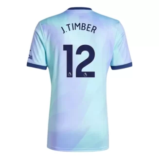 Arsenal Jurrien Timber #12 Derde Shirt 2024-2025 korte mouw voordelig online kopen