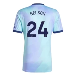 Arsenal Reiss Nelson #24 Derde Shirt 2024-2025 korte mouw voordelig online kopen