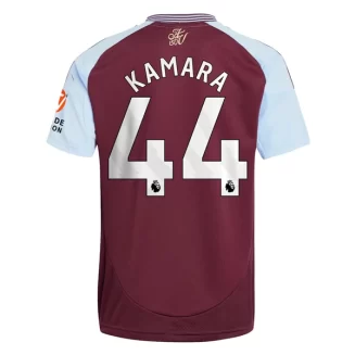 Aston Villa Boubacar Kamara #44 Thuisshirt 2024-2025 korte mouw voordelig online kopen