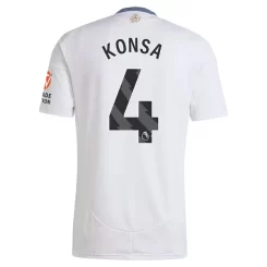 Aston Villa Ezri Konsa #4 Uitshirt 2024-2025 korte mouw voordelig online kopen