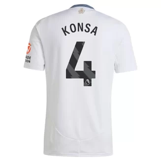 Aston Villa Ezri Konsa #4 Uitshirt 2024-2025 korte mouw voordelig online kopen