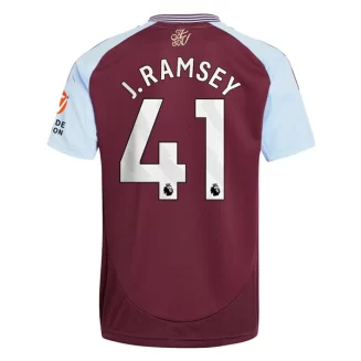 Aston Villa Jacob Ramsey #41 Thuisshirt 2024-2025 korte mouw voordelig online kopen