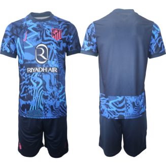 Atletico Madrid Derde Shirt 2024-2025 Korte Mouw (+ Korte broeken) voordelig online kopen