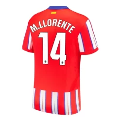 Atletico Madrid Marcos Llorente #14 Thuisshirt 2024-2025 korte mouw voordelig online kopen