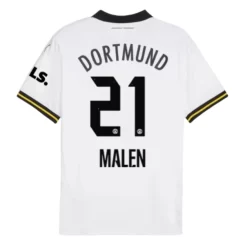 BVB Borussia Dortmund Donyell Malen #21 Derde Shirt 2024-2025 korte mouw voordelig online kopen