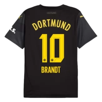 BVB Borussia Dortmund Julian Brandt #10 Uitshirt 2024-2025 korte mouw voordelig online kopen