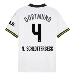 BVB Borussia Dortmund Nico Schlotterbeck #4 Derde Shirt 2024-2025 korte mouw voordelig online kopen