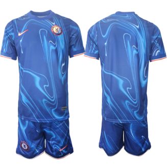 Kopen Chelsea Thuisshirt 2024-2025 Korte Mouw (+ Korte broeken)