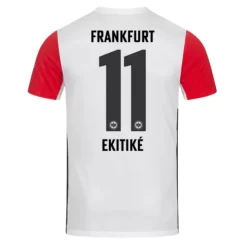 Eintracht Frankfurt Hugo Ekitiké #11 Thuisshirt 2024-2025 korte mouw voordelig online kopen