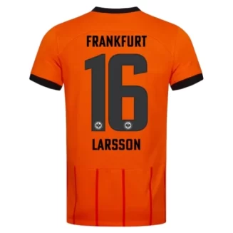 Eintracht Frankfurt Hugo Larsson #16 Derde Shirt 2024-2025 korte mouw voordelig online kopen